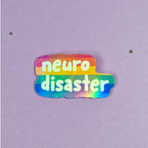 Neuro Disaster Holographic Sticker